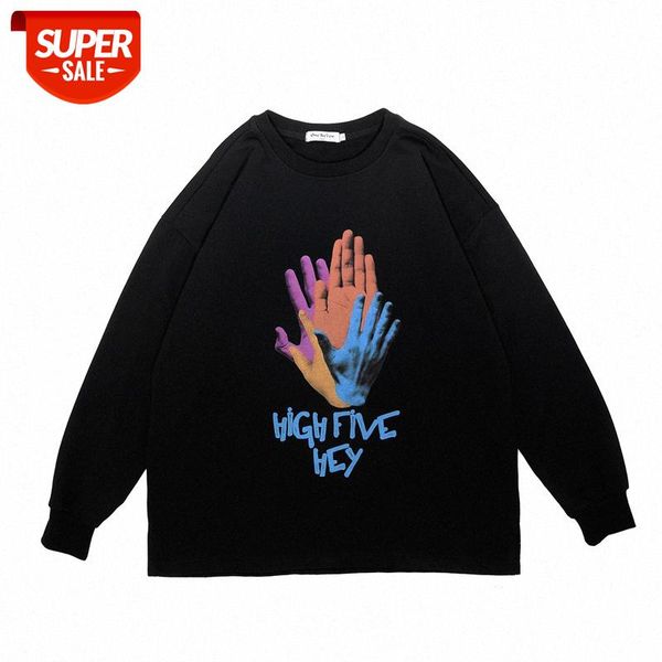 hip hop casual loose simple creative color letter printing couple turtleneck sweater #ua1g, Black
hip hop casual loose simple creative color letter printing couple turtleneck sweater #ua1g, Black