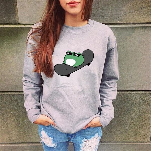 women's hoodies & sweatshirts print skateboard frog super spring hoodie street style harajuku casual men's and clothing top, Black
women's hoodies & sweatshirts print skateboard frog super spring hoodie street style harajuku casual men's and clothing top, Black