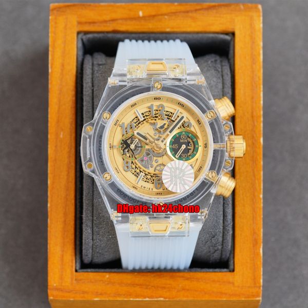 luxury watches rrf 45mm sapphire eta7750 hub1242 automatic chronograph mens watch gold skeleton dial rubber strap gents sports wristwatches, Slivery;brown
luxury watches rrf 45mm sapphire eta7750 hub1242 automatic chronograph mens watch gold skeleton dial rubber strap gents sports wristwatches, Slivery;brown
