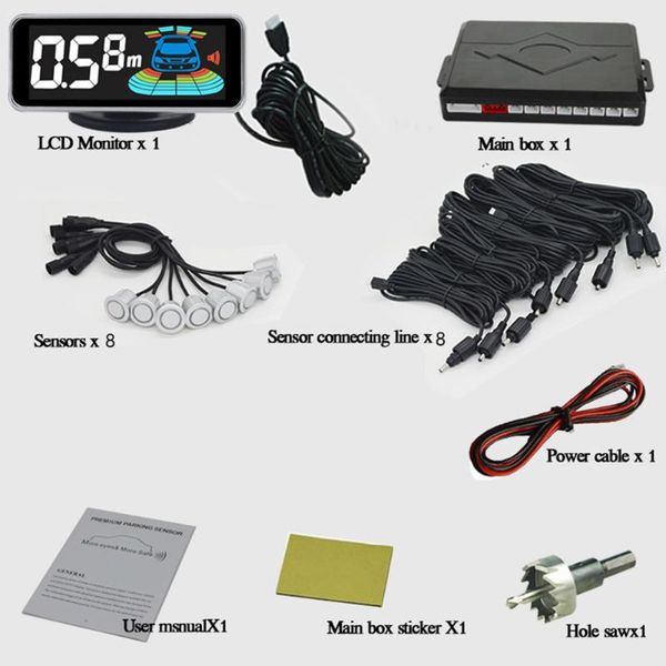 car rear view cameras& parking sensors buzzer universal with probe lcd digital intelligent voice safety backup sensor kit dual core visual r
car rear view cameras& parking sensors buzzer universal with probe lcd digital intelligent voice safety backup sensor kit dual core visual r