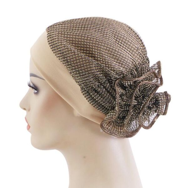 fashion muslim hijab wide-brimmed bright silk head cap big flower women turban hat lady hair accessories wedding dress scarf caps, Blue;gray
fashion muslim hijab wide-brimmed bright silk head cap big flower women turban hat lady hair accessories wedding dress scarf caps, Blue;gray