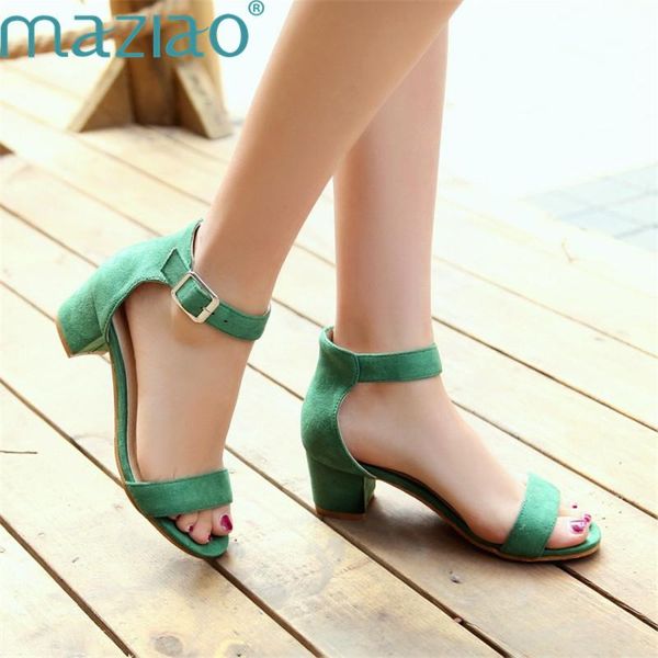 sandals suede open toes belt buckle thick heel fashion party high women 2021 summer maziao, Black
sandals suede open toes belt buckle thick heel fashion party high women 2021 summer maziao, Black