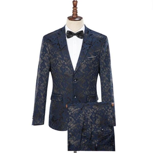 men's suits & blazers costumes personality bright face singer host stage casual dress floral slim fit terno masculino de luxo, White;black
men's suits & blazers costumes personality bright face singer host stage casual dress floral slim fit terno masculino de luxo, White;black