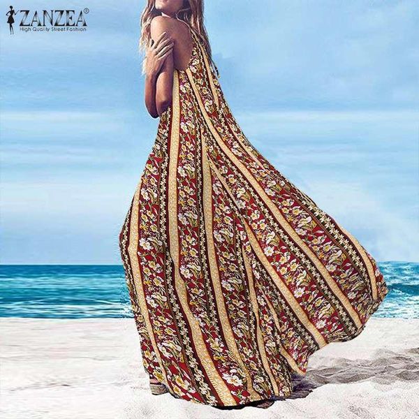 casual dresses zanzea 2021 summer dress sleeveless floral print long maxi vestido womens bohemian robe elegant vintage beach sundress plus s, Black;gray
casual dresses zanzea 2021 summer dress sleeveless floral print long maxi vestido womens bohemian robe elegant vintage beach sundress plus s, Black;gray