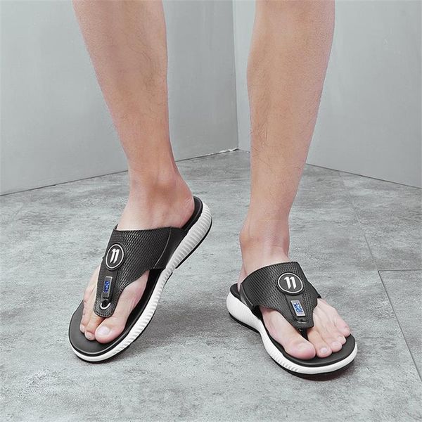 slippers men's shoes trend of fashion solid plutonium classic fish spine flip flops jump flat sandals comfortable ks083 21wo, Black
slippers men's shoes trend of fashion solid plutonium classic fish spine flip flops jump flat sandals comfortable ks083 21wo, Black