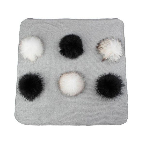 scarves born travel blanket casual fashion baby wear pompoms to keep warm cotton bedding swaddling real plush pom poms, Blue;gray
scarves born travel blanket casual fashion baby wear pompoms to keep warm cotton bedding swaddling real plush pom poms, Blue;gray