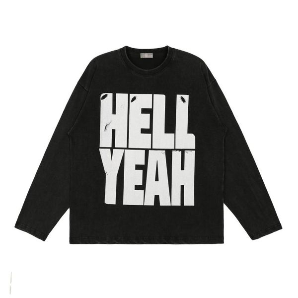 men's t-shirts men women vintage long sleeve t-shirt skull printing tee hell yeah t shirt, White;black
men's t-shirts men women vintage long sleeve t-shirt skull printing tee hell yeah t shirt, White;black
