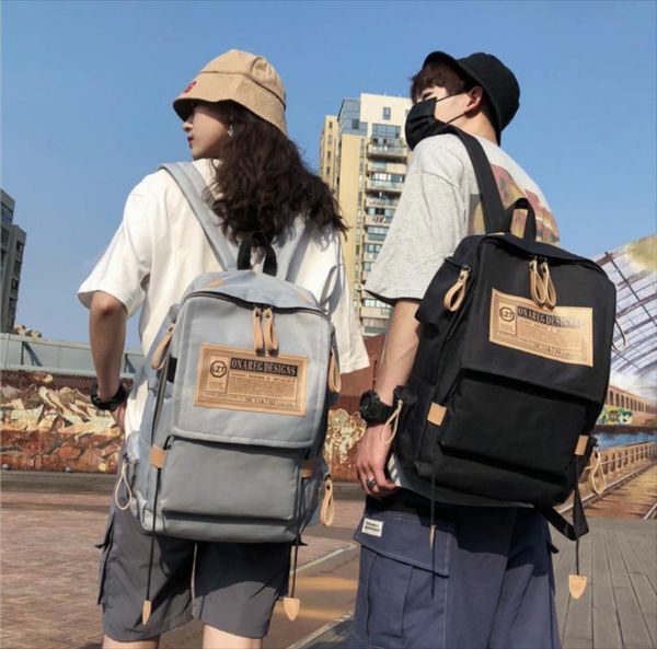 solid color preppy style for teenagers boys nylon women backpack large capacity girls schoolbag
solid color preppy style for teenagers boys nylon women backpack large capacity girls schoolbag