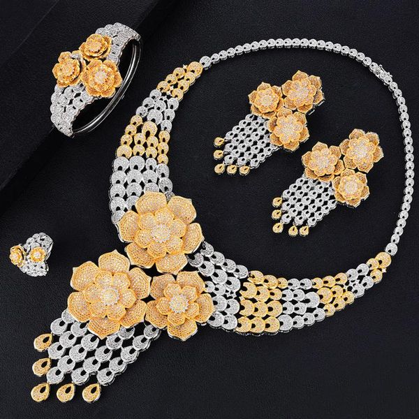 earrings & necklace missvikki luxury noble big bangle earring ring jewelry sets for women wedding russia dubai bridal party, Silver
earrings & necklace missvikki luxury noble big bangle earring ring jewelry sets for women wedding russia dubai bridal party, Silver