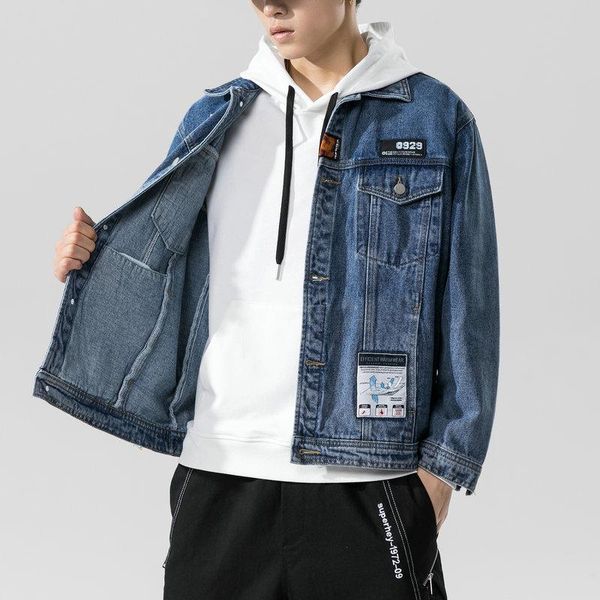 men's jackets men denim jacket motorcycle 2021 spring standard black japanese clothing fashion jean thin df35, Black;brown
men's jackets men denim jacket motorcycle 2021 spring standard black japanese clothing fashion jean thin df35, Black;brown