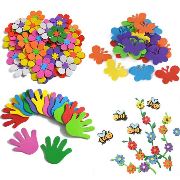 gift wrap 50/30pcs foam flowers butterflies stars hand scrapbooking diy sticker assorted colors kids room party decor kindergarten craft
gift wrap 50/30pcs foam flowers butterflies stars hand scrapbooking diy sticker assorted colors kids room party decor kindergarten craft