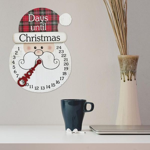 wall clocks christmas wooden advent calendar pendant countdown santa snowman xmas bedroom deskdecor clock
wall clocks christmas wooden advent calendar pendant countdown santa snowman xmas bedroom deskdecor clock