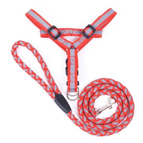 dog collars & leashes reflective lead leash pet handstraction rope waist chest strap 
dog collars & leashes reflective lead leash pet handstraction rope waist chest strap