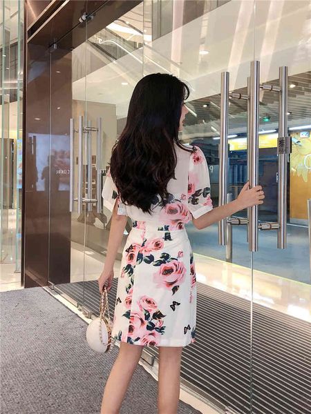 two piece dress women summer pink rose printed 2 set sweet bow collar see through chiffon shirt + colorful button skirt mkrc, White
two piece dress women summer pink rose printed 2 set sweet bow collar see through chiffon shirt + colorful button skirt mkrc, White