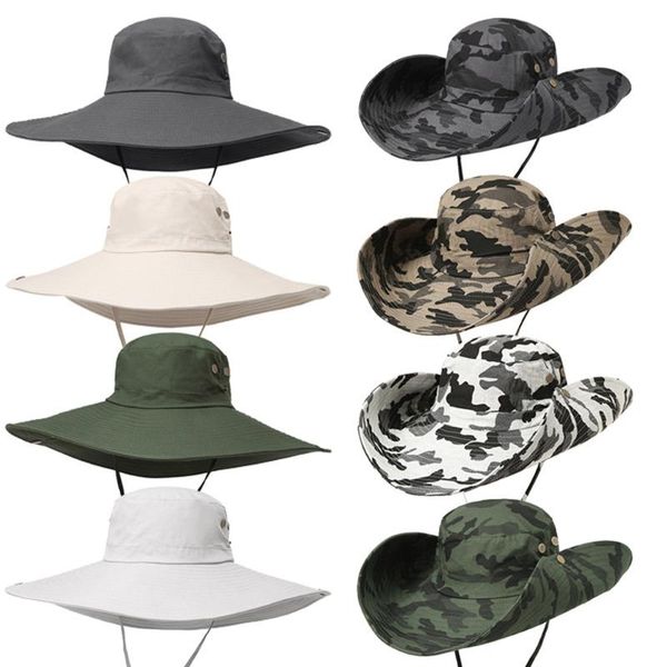 cloches men quick dry wide brim bucket hat summer outdoor sun protection fishing cap yghat0015, Blue;gray
cloches men quick dry wide brim bucket hat summer outdoor sun protection fishing cap yghat0015, Blue;gray
