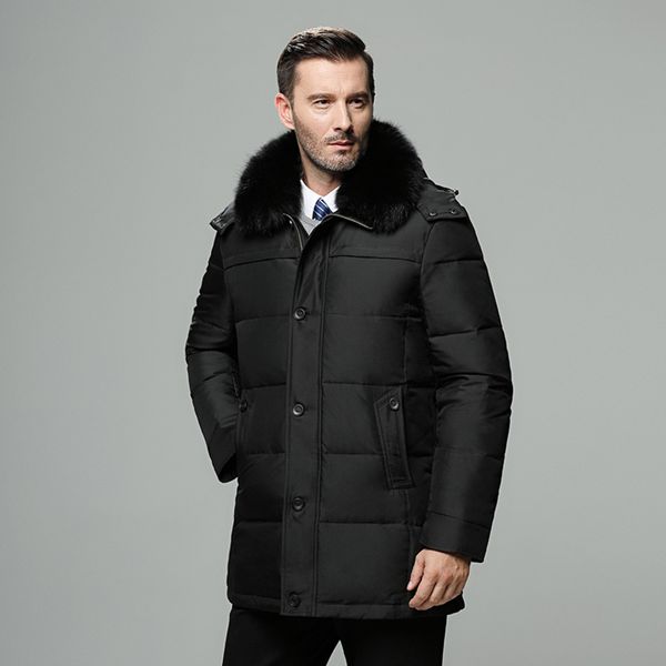 men's winter et, russian robe, leather collar cap, thick, windproof, waterproof, 90% white duck feather, - 30 degre, Black
men's winter et, russian robe, leather collar cap, thick, windproof, waterproof, 90% white duck feather, - 30 degre, Black