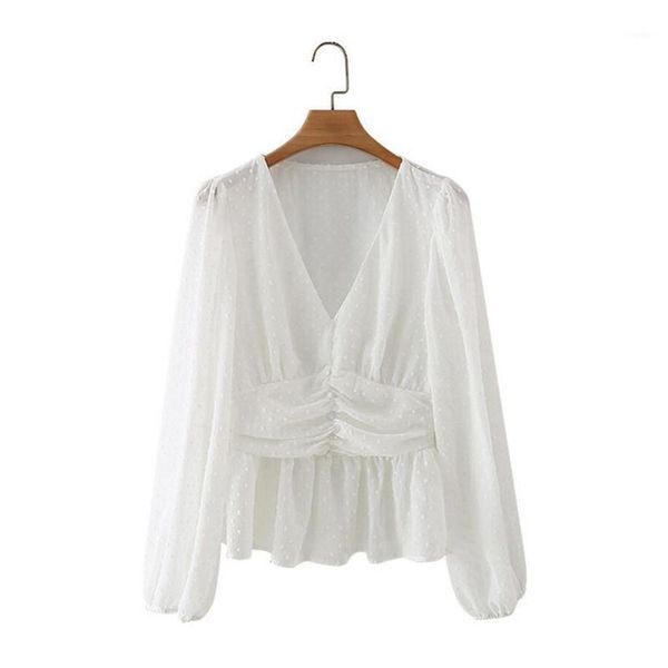 women deep v neck casual white smock blouse dot point ladies lantern sleeve slim shirts chic blusas women's blouses &
women deep v neck casual white smock blouse dot point ladies lantern sleeve slim shirts chic blusas women's blouses &