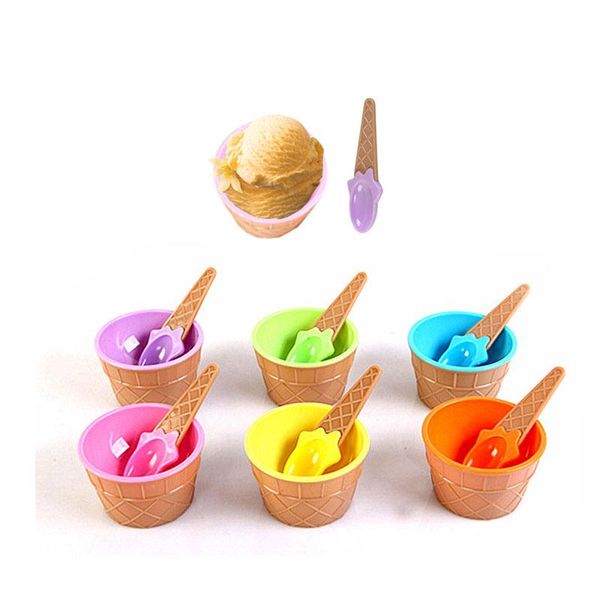 bowls six colors / set of ice cream with a spoon is wonderful gift for children who love dessert cup
bowls six colors / set of ice cream with a spoon is wonderful gift for children who love dessert cup