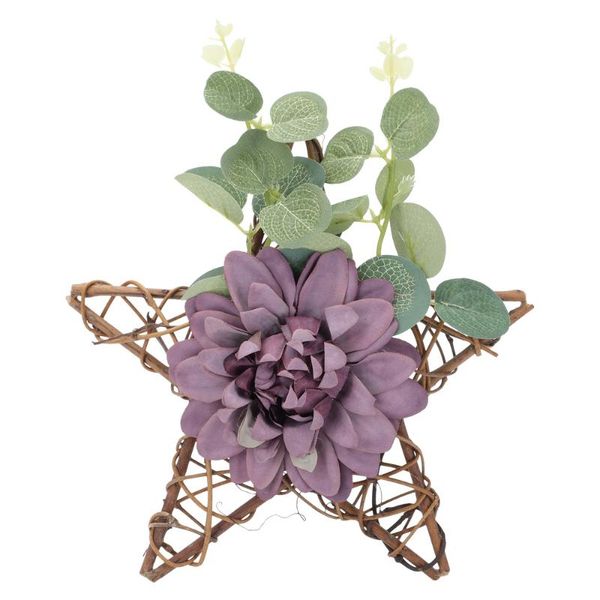 decorative flowers & wreaths 1pc simulated garland five-pointed star pendant party festival wall 15cm
decorative flowers & wreaths 1pc simulated garland five-pointed star pendant party festival wall 15cm