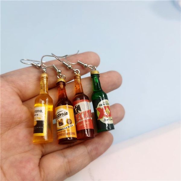 dangle & chandelier 1pair punk beer bottles drop earrings for women girl funny geometric drinking earring jewelry student gift ec405, Silver
dangle & chandelier 1pair punk beer bottles drop earrings for women girl funny geometric drinking earring jewelry student gift ec405, Silver