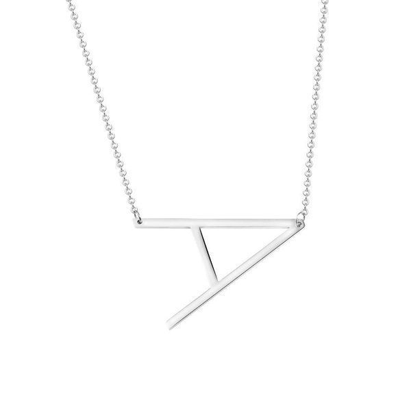 chains capital initial letter necklaces for women stainless steel white a-z alphabet pendant necklace girl birthday jewelry gift 1 pcs, Silver
chains capital initial letter necklaces for women stainless steel white a-z alphabet pendant necklace girl birthday jewelry gift 1 pcs, Silver