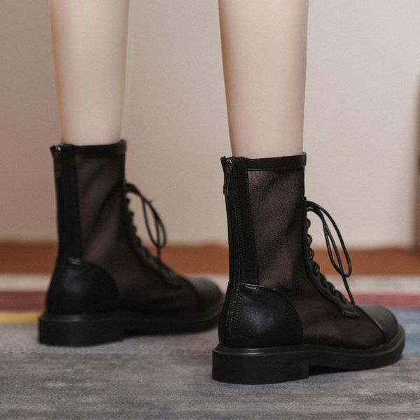 boots 2021 woman real soft leather mesh hollow ankle female summer women breathable short cool, Black
boots 2021 woman real soft leather mesh hollow ankle female summer women breathable short cool, Black