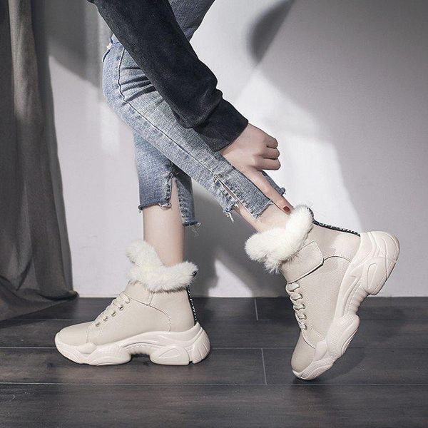 boots 2021 winter snow women's platform shoes thicken plush keep warm wedges casual ankle zapatos de mujer, Black
boots 2021 winter snow women's platform shoes thicken plush keep warm wedges casual ankle zapatos de mujer, Black