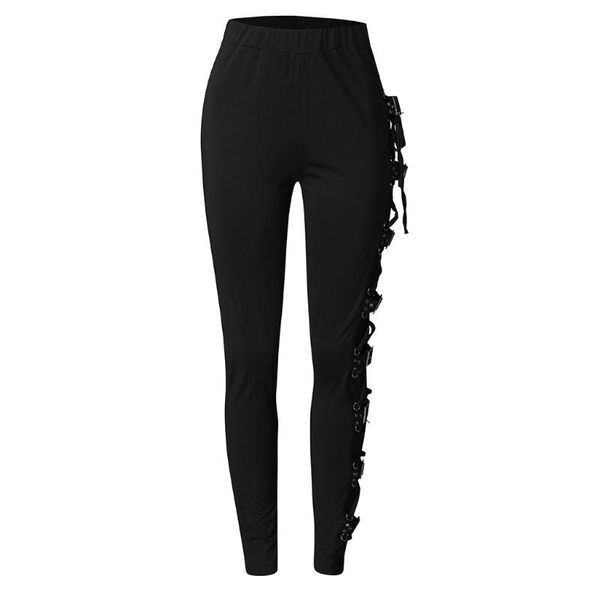 women's pants & capris spring autumn women side lace fashion leggings out lady slim trousers #3, Black;white
women's pants & capris spring autumn women side lace fashion leggings out lady slim trousers #3, Black;white
