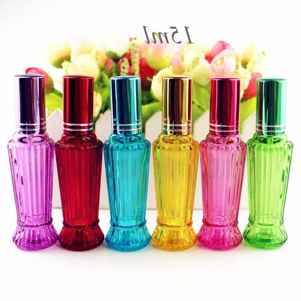 storage bottles & jars 10pcs/lot 15ml colorful glass perfume bottle thick mini empty fragrance cosmetic packaging spray refillable vials
storage bottles & jars 10pcs/lot 15ml colorful glass perfume bottle thick mini empty fragrance cosmetic packaging spray refillable vials