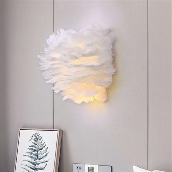 wall lamp nordic feather romantic home decoration for living room corridor bedroom nightstand lights princess house led fixture
wall lamp nordic feather romantic home decoration for living room corridor bedroom nightstand lights princess house led fixture