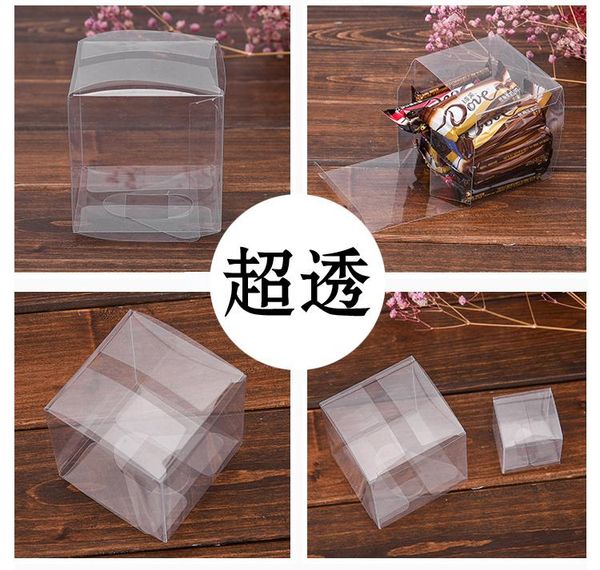 gift wrap 50pcs square transparent pvc box party jewelry candy plastic storage clear macaron packaging boxes case
gift wrap 50pcs square transparent pvc box party jewelry candy plastic storage clear macaron packaging boxes case
