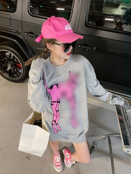 brand hoodie 21 early autumn tide brand long leg funny cat loose casual jacquard knitted sweater, the same as li sidani, Black
brand hoodie 21 early autumn tide brand long leg funny cat loose casual jacquard knitted sweater, the same as li sidani, Black