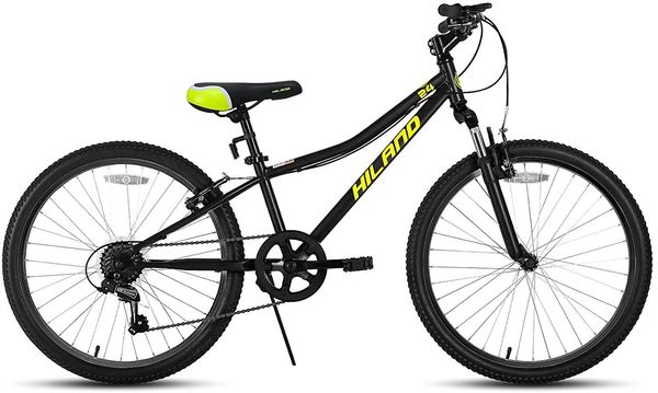 hiland 24 inch mountain bike simao 7-speed black hiland sturdy steel frame with a performance suspension
hiland 24 inch mountain bike simao 7-speed black hiland sturdy steel frame with a performance suspension
