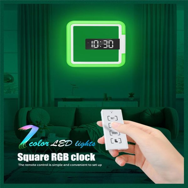 wall clocks multifunction mirror clock led alarm/temperature ring remote control digital with color switching wholesa
wall clocks multifunction mirror clock led alarm/temperature ring remote control digital with color switching wholesa