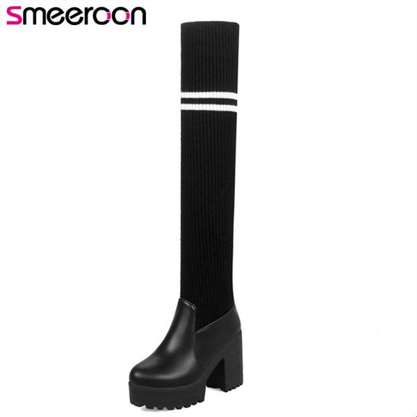 boots smeeroon over the knee women 2021 autumn winter fashion woman high heels platforms shoes slip on female, Black
boots smeeroon over the knee women 2021 autumn winter fashion woman high heels platforms shoes slip on female, Black