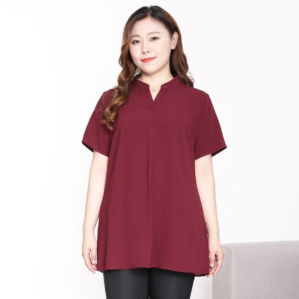 women's t-shirt short sleeve shirt women v-neck 2021 plus size loose ladies summer female tee tunics lady cloth xq529, White
women's t-shirt short sleeve shirt women v-neck 2021 plus size loose ladies summer female tee tunics lady cloth xq529, White