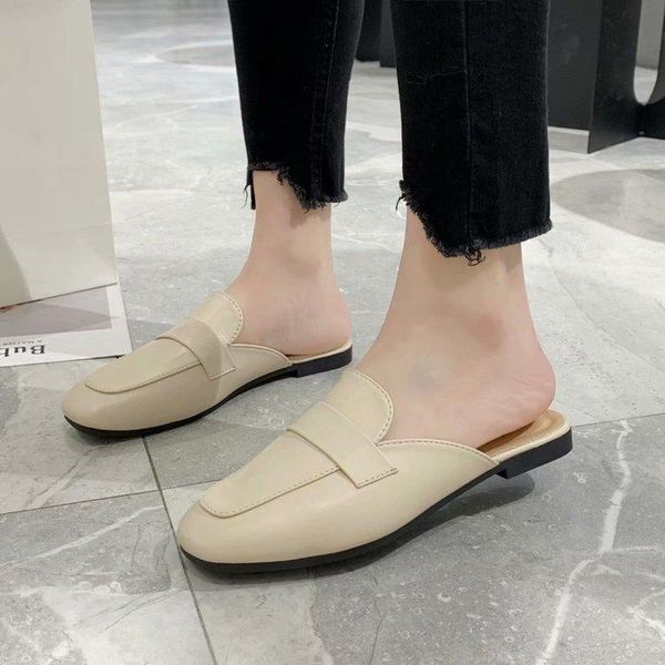 flat shoes female square toe slippers soft slipers women slides loafers low comfort 2021 cover rubber rome pu fabric basic heel, Black
flat shoes female square toe slippers soft slipers women slides loafers low comfort 2021 cover rubber rome pu fabric basic heel, Black