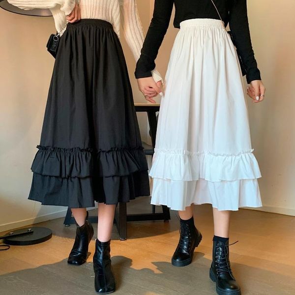 2021ins student skirt female summer friend loose and versatile slim lace high waist mid length skirts, Black
2021ins student skirt female summer friend loose and versatile slim lace high waist mid length skirts, Black