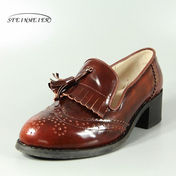 dress shoes women oxford pumps vintage genuine leather lady thick heels retro for black brown 2021
dress shoes women oxford pumps vintage genuine leather lady thick heels retro for black brown 2021