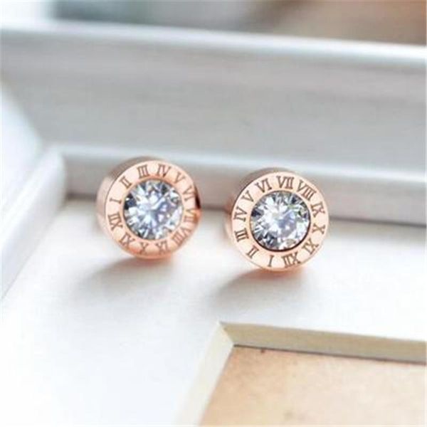 stud yun ruo zircon roman number earring couple woman man gift rose gold titanium steel jewelry not change color drop, Golden;silver
stud yun ruo zircon roman number earring couple woman man gift rose gold titanium steel jewelry not change color drop, Golden;silver