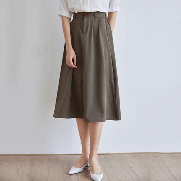 skirts korean fashion black suit skirt for women summer 2021 a-line elastic high waist office lady elegant midi womens
skirts korean fashion black suit skirt for women summer 2021 a-line elastic high waist office lady elegant midi womens