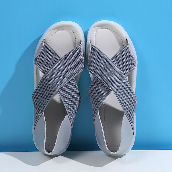 2022 premium design sandals women's casual youth multicolor optional splicing foreign trade webbing elastic size 35-44, Black
2022 premium design sandals women's casual youth multicolor optional splicing foreign trade webbing elastic size 35-44, Black