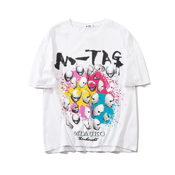 2021 pringting tee cotton summer street skateboard mens t-shirt men women short sleeves casual, White;black
2021 pringting tee cotton summer street skateboard mens t-shirt men women short sleeves casual, White;black