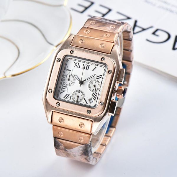wristwatches brand square watches men classic vintage quartz wristwatch stainless steel dial luxury clock montre homme, Slivery;brown
wristwatches brand square watches men classic vintage quartz wristwatch stainless steel dial luxury clock montre homme, Slivery;brown