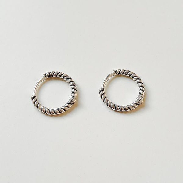 hoop & huggie retro vintage 11mm*3mm 100% authentic 925 sterling silver twisted rope loop earrings fine jewelry tle2186, Golden;silver
hoop & huggie retro vintage 11mm*3mm 100% authentic 925 sterling silver twisted rope loop earrings fine jewelry tle2186, Golden;silver