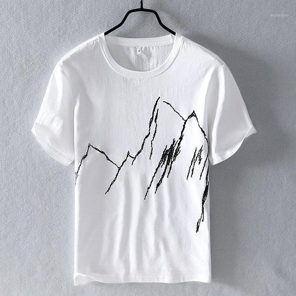 spring summer men's linen short-sleeved t-shirt round neck shirt embroidered chinese style t-shirts, White;black
spring summer men's linen short-sleeved t-shirt round neck shirt embroidered chinese style t-shirts, White;black