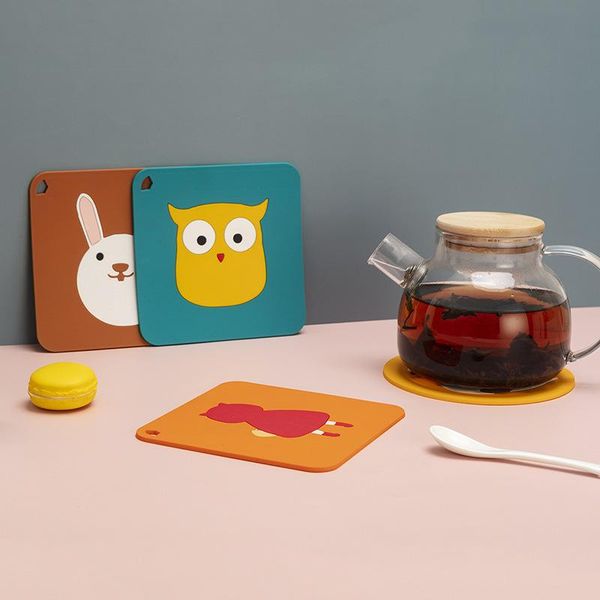 mats & pads 2pcs 15cm heat insulation non-slip coffee table cup mug bowl pad placemat animal cartoon silicone drink coasters posavasos
mats & pads 2pcs 15cm heat insulation non-slip coffee table cup mug bowl pad placemat animal cartoon silicone drink coasters posavasos