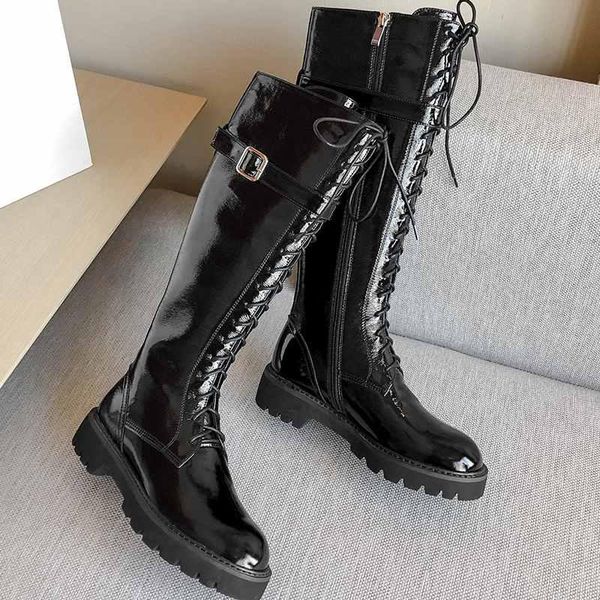 boots riding women knight cow leather thick bottom lace up winter keep warm thigh high botas mujer, Black
boots riding women knight cow leather thick bottom lace up winter keep warm thigh high botas mujer, Black
