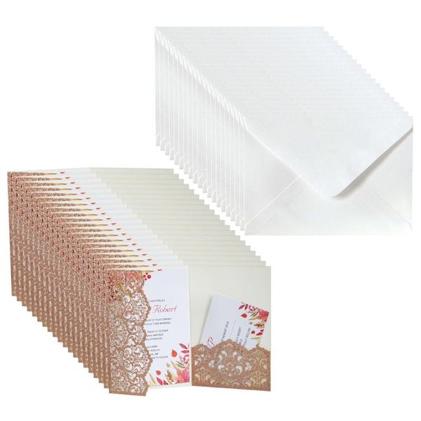 greeting cards 20pcs glitter hollow invitations card with envelopes for wedding invite supplies 57bb
greeting cards 20pcs glitter hollow invitations card with envelopes for wedding invite supplies 57bb