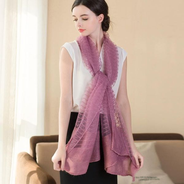 scarves 50% pure silk, warm long scarf, lady's color, thin sunscreen, silk scarf and shawl., Blue;gray
scarves 50% pure silk, warm long scarf, lady's color, thin sunscreen, silk scarf and shawl., Blue;gray